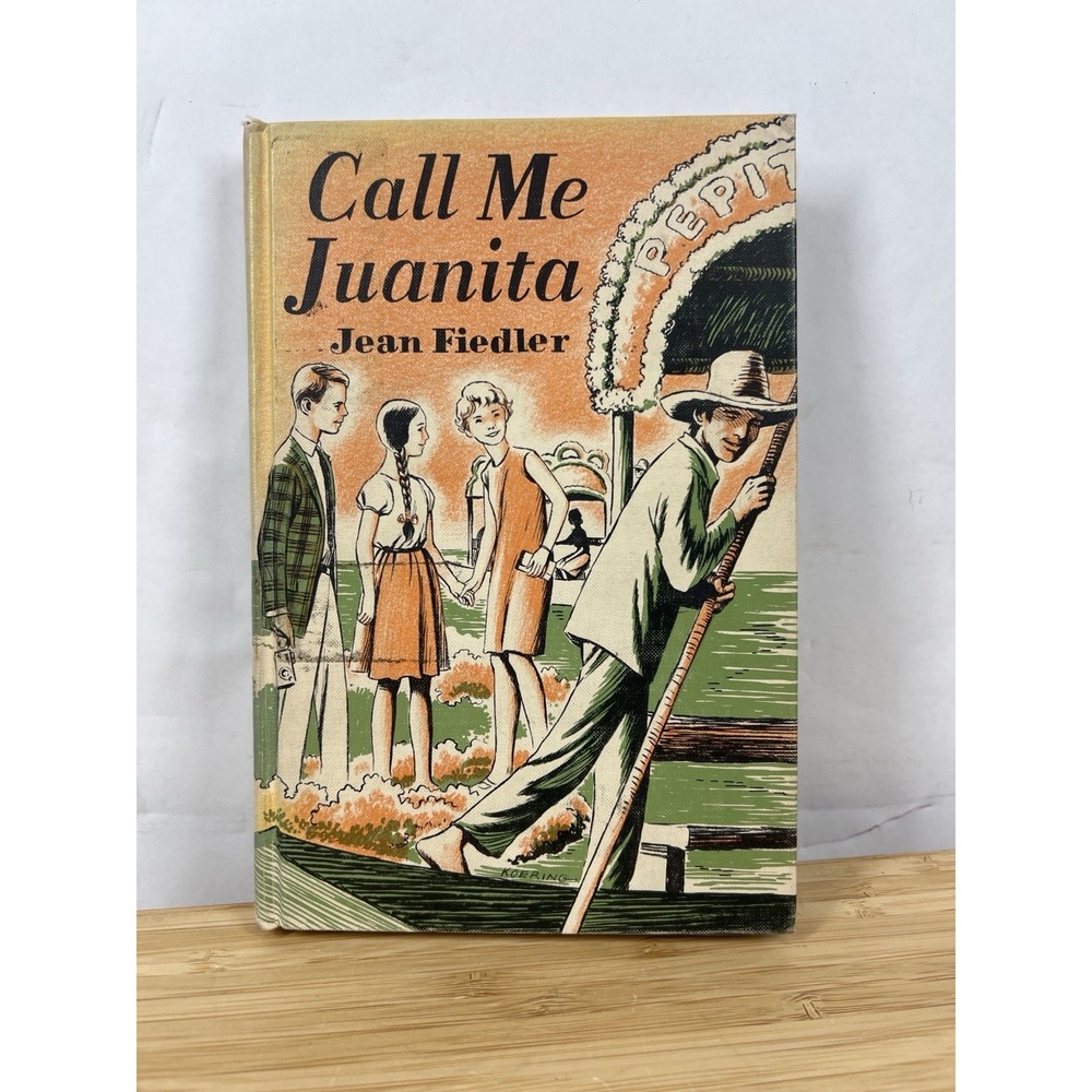 Call Me Juanita by Jean Fiedler 1968 Hardcover Vintage Children's Book‎